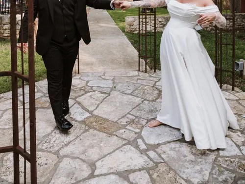 Past wedding at Spinelli's Wedding Venue, Comfort, TX