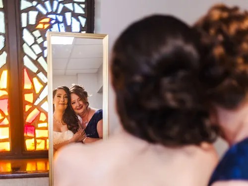 Past wedding at St. John the Baptist Catholic Church, Alvin, TX
