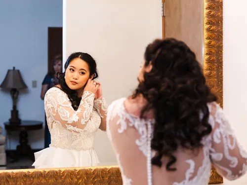 Past wedding at St. John Vianney Catholic Church, Houston, TX