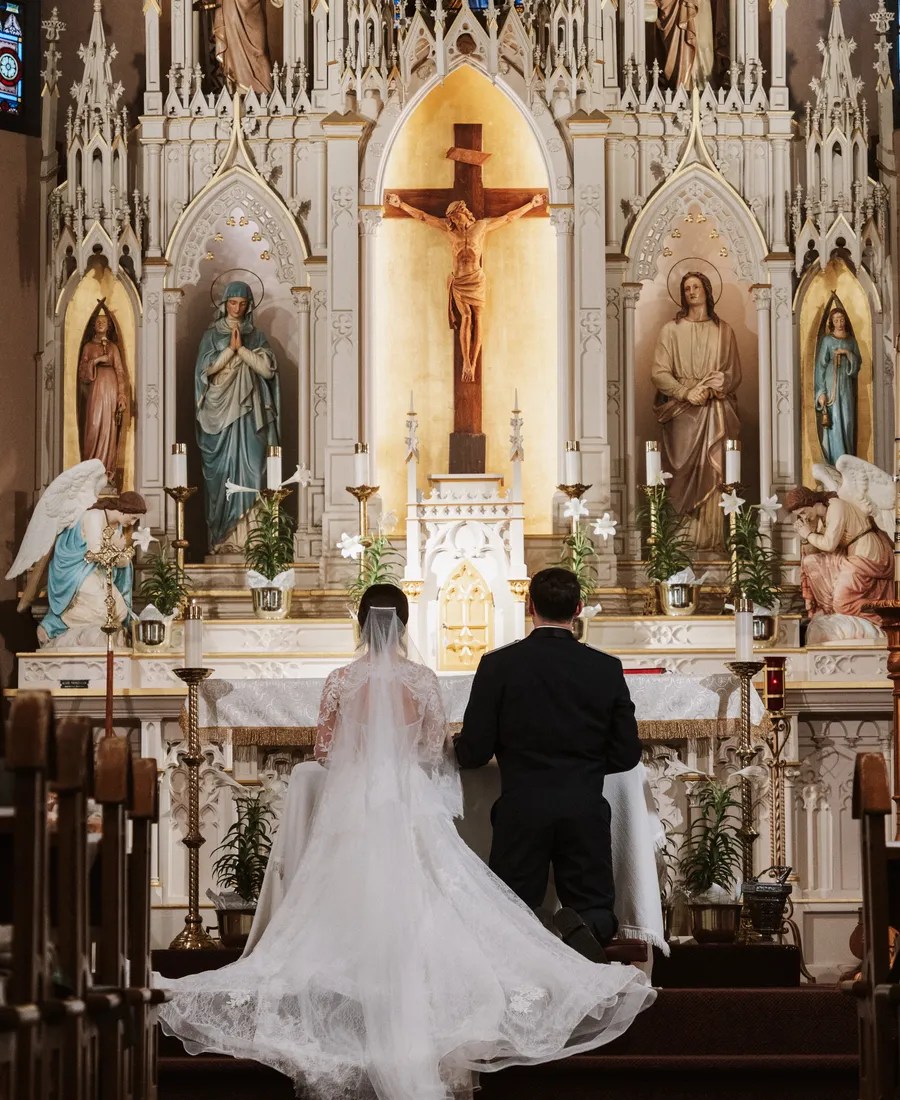 St. Joseph Catholic Church wedding venue in Waxahachie, TX