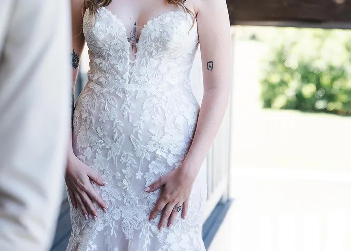 Wedding ceremony at Stonebridge Wedding & Event Venue, Blum, TX