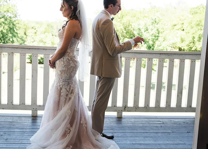 Candid wedding moment at Stonebridge Wedding & Event Venue, Blum, TX
