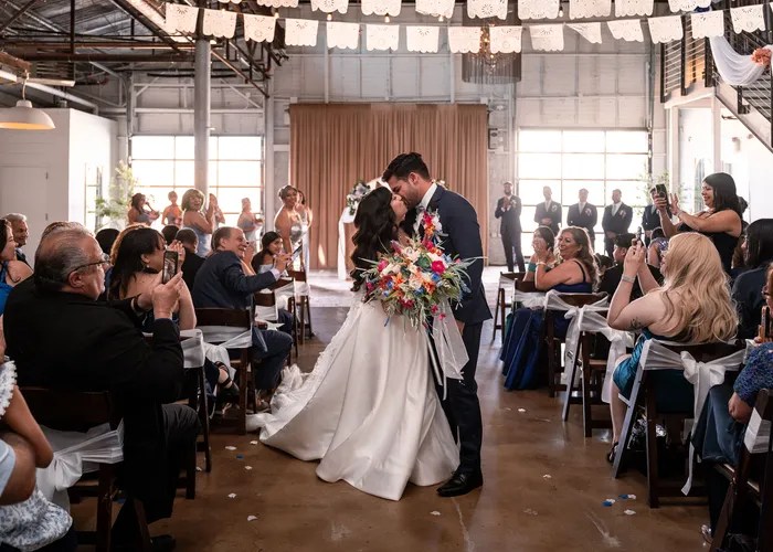 Wedding party celebration at The 4Eleven, Fort Worth, TX