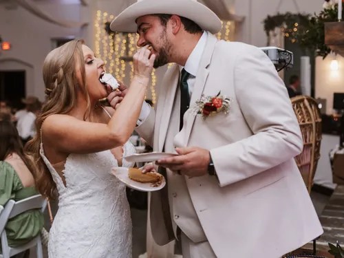 Past wedding at The Hidden Jewel, Blue Ridge, TX