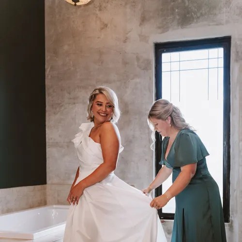 Sarah & Josh's wedding at The Laundry Event Hall, Brenham, TX