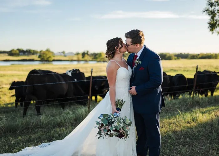 Wedding party celebration at The Madelyn, Collinsville, TX