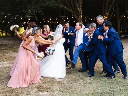 Past wedding at A Thousand Oaks Events & Retreats, Cypress, TX