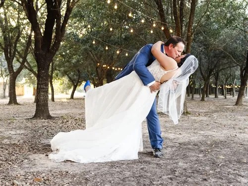 Past wedding at A Thousand Oaks Events & Retreats, Cypress, TX