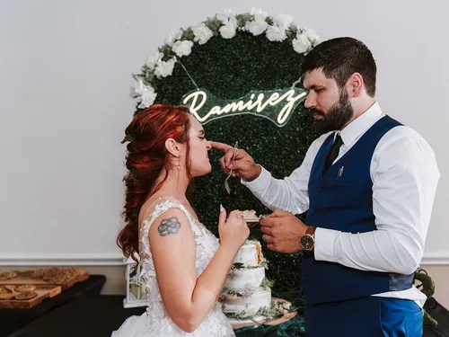 Past wedding at A Thousand Oaks Events & Retreats, Cypress, TX
