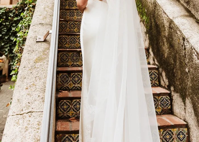 Candid wedding moment at Tlaquepaque Arts & Shopping Village, Sedona, AZ