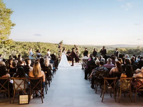 Past wedding at The Videre Estate, Wimberley, TX