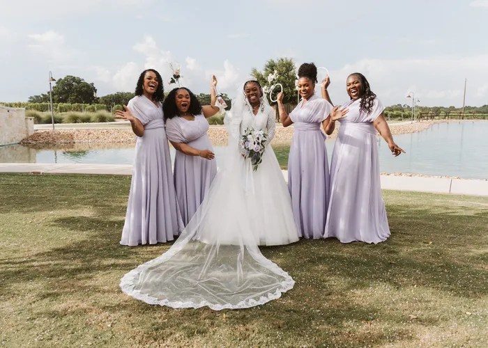 Candid wedding moment at The Weinberg at Wixon Valley, Bryan, TX