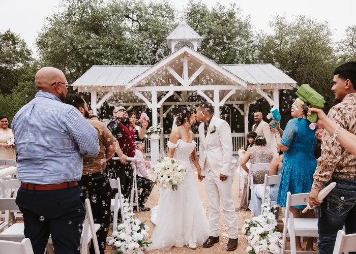 First dance at Western Sky Wedding & Event Venue, Bulverde, TX