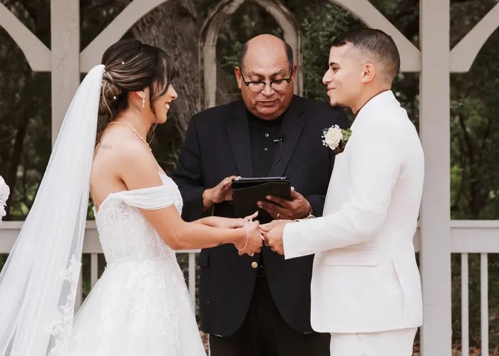 Candid wedding moment at Western Sky Wedding & Event Venue, Bulverde, TX