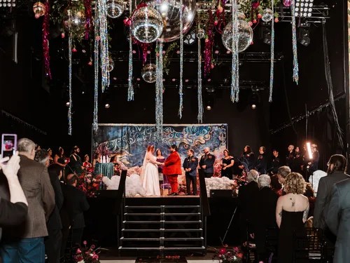 White Oak Music Hall wedding venue exterior, Houston, TX