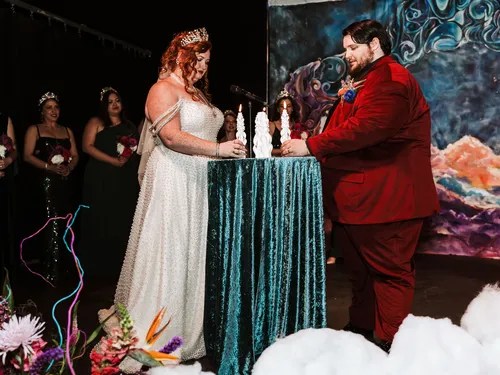 Past wedding at White Oak Music Hall, Houston, TX