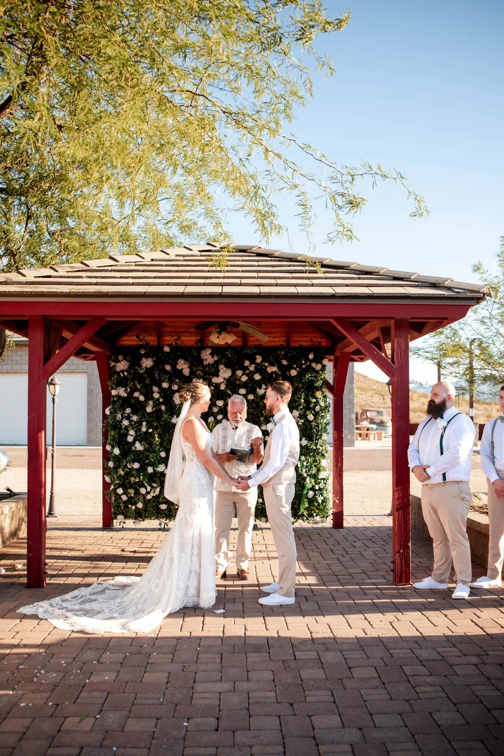 Ashley's Backyard wedding venue in Laveen, AZ