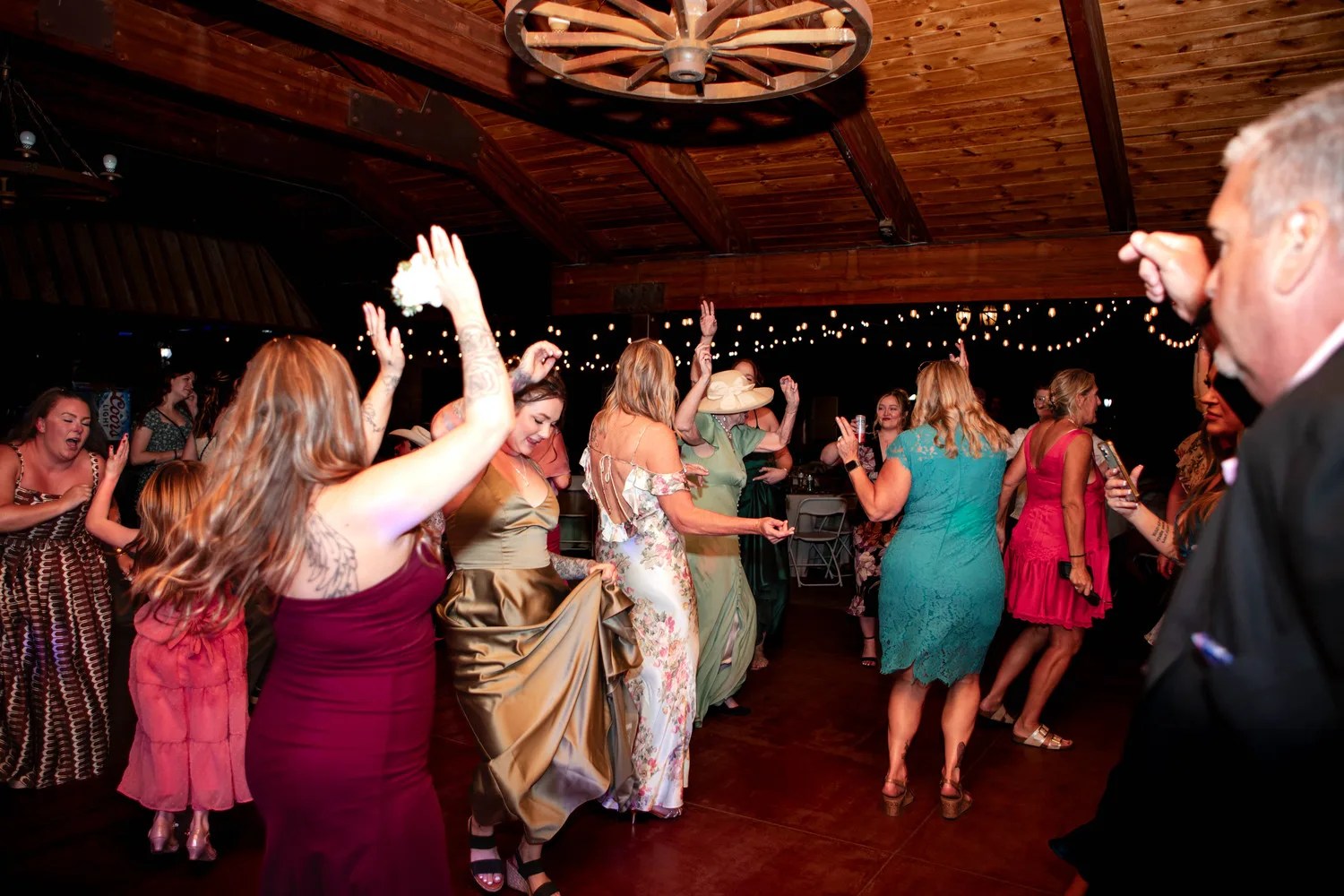 Late night dancing at Ashley's Backyard