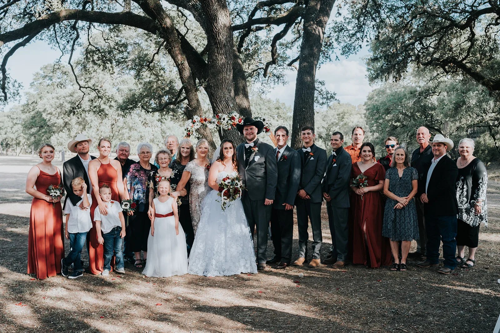The oak grove at Eagle Dancer Ranch, Boerne, TX