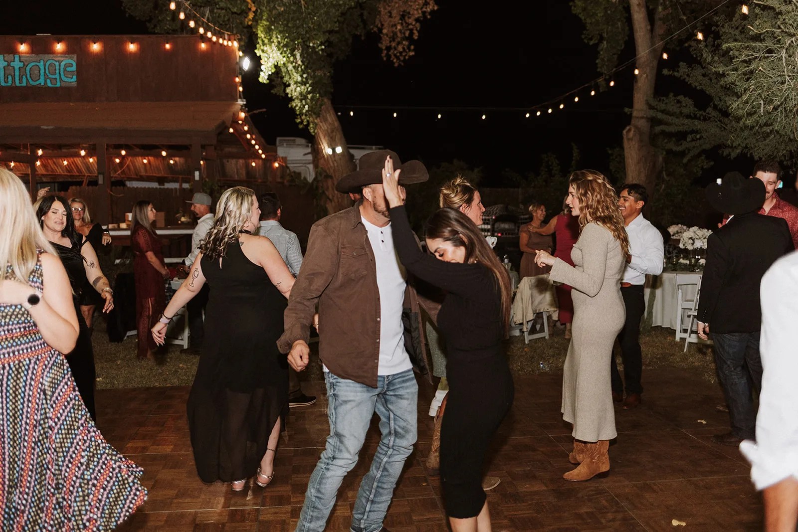 Guests dancing at Kelly's Cottage at Kelly's Cottage, Tolleson, AZ