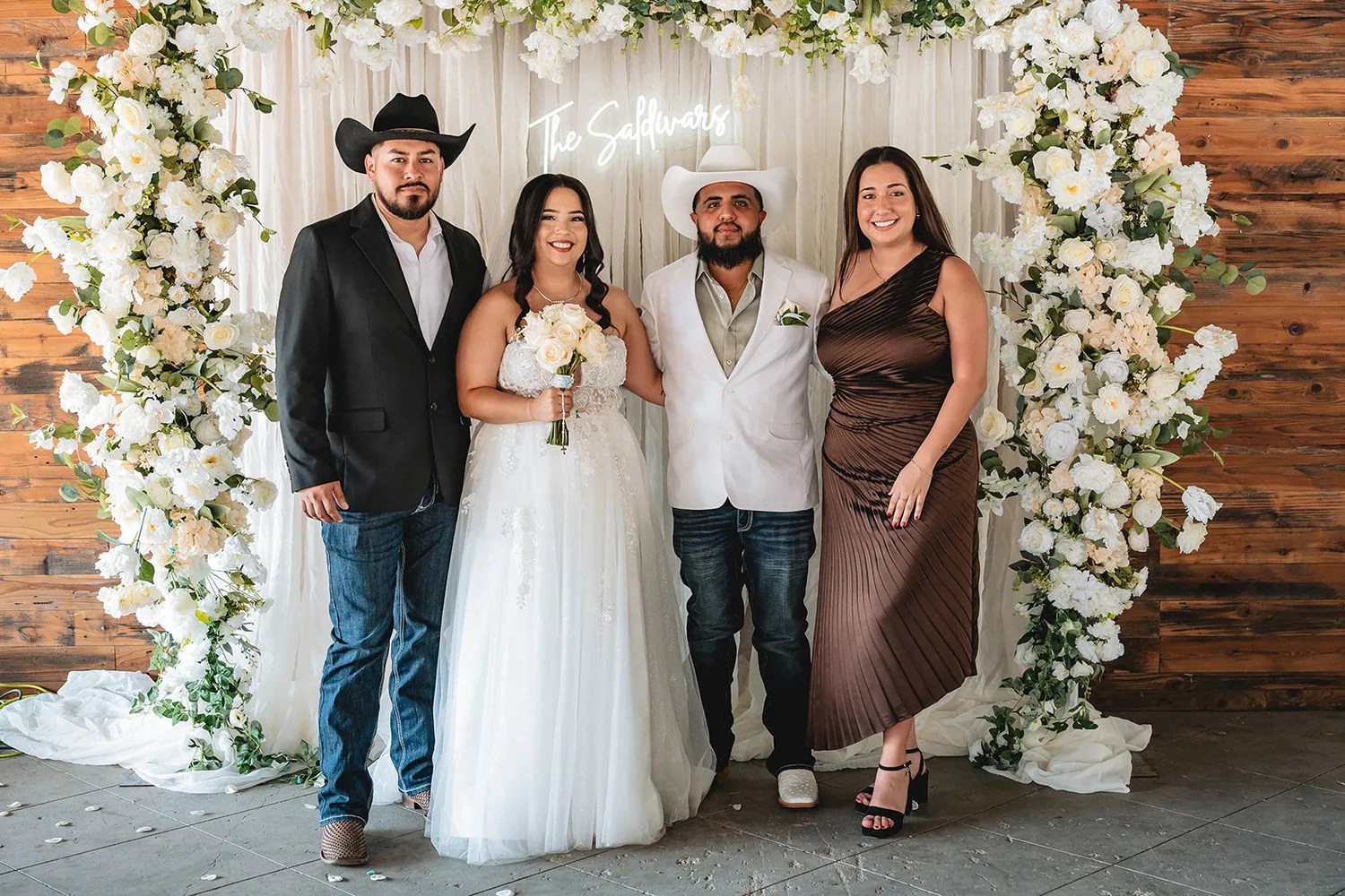 Family portrait at Parque Estrada, Splendora TX