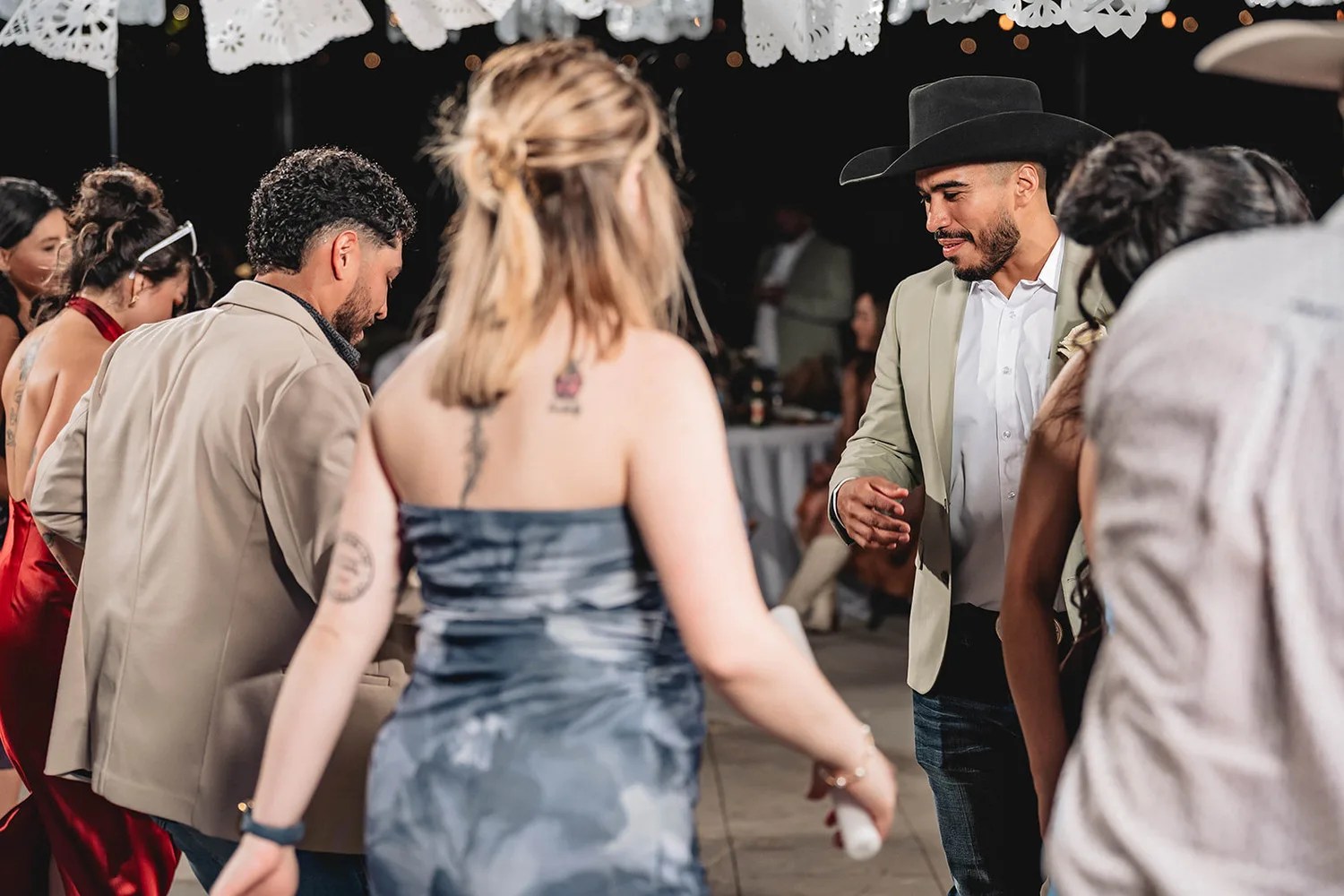 Dance floor at a Parque Estrada wedding