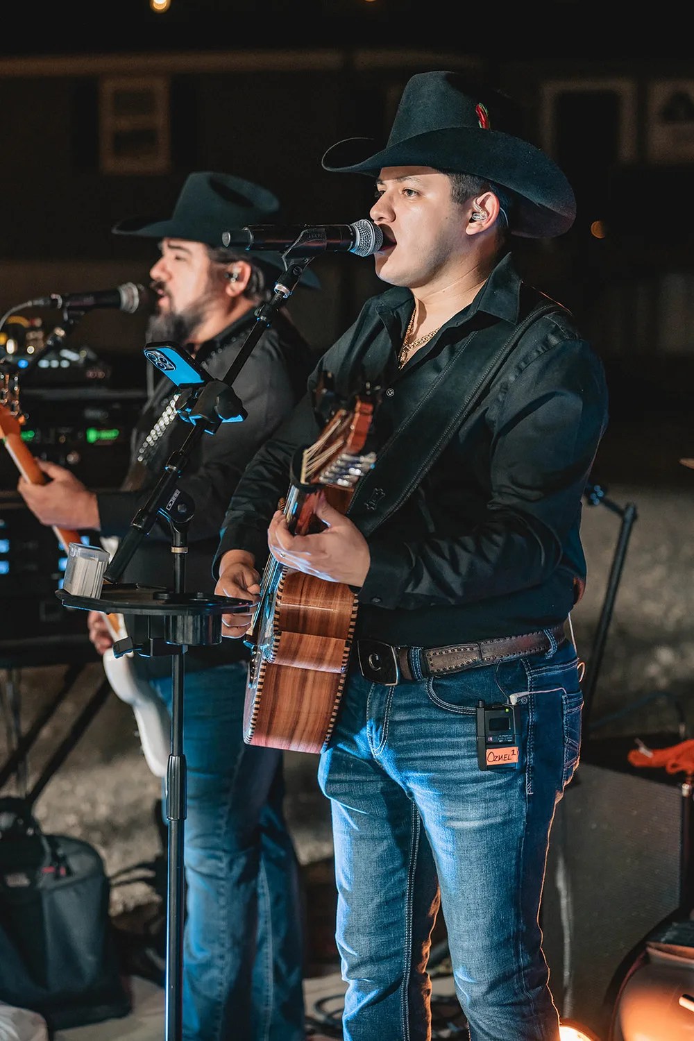 Musicians performing at Parque Estrada