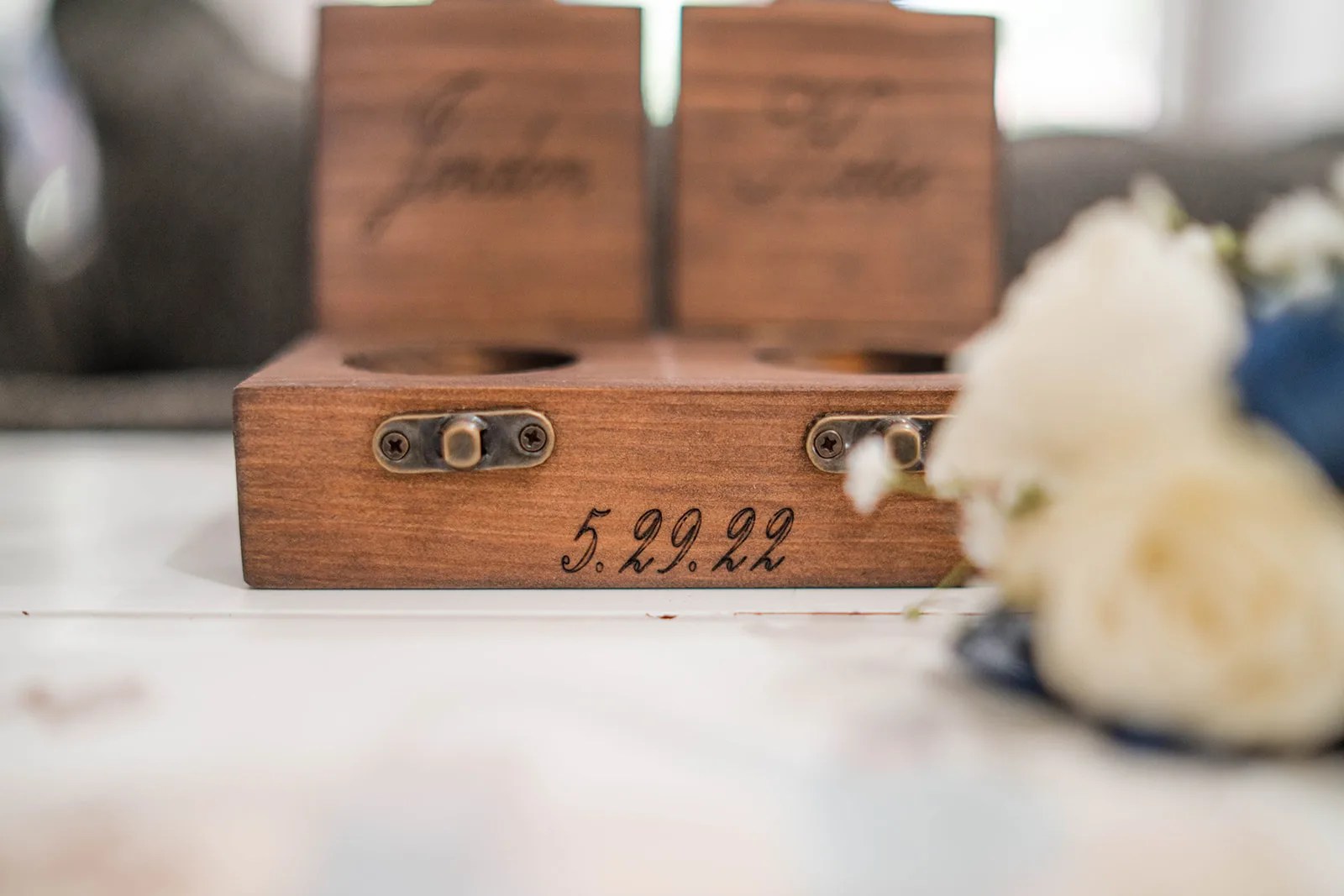 Wedding details at Pine Lake Ranch in Montgomery, TX