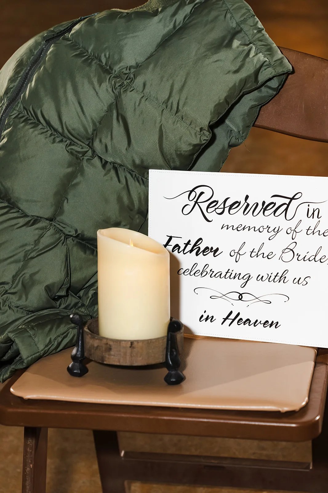 Ceremony details at Rustic Rose Events in Willis, TX