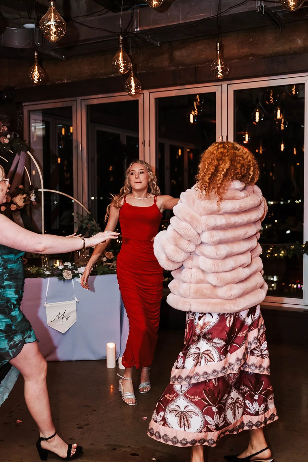Dancing at Sunago Bell wedding venue at Sunago Bell, Denton, TX