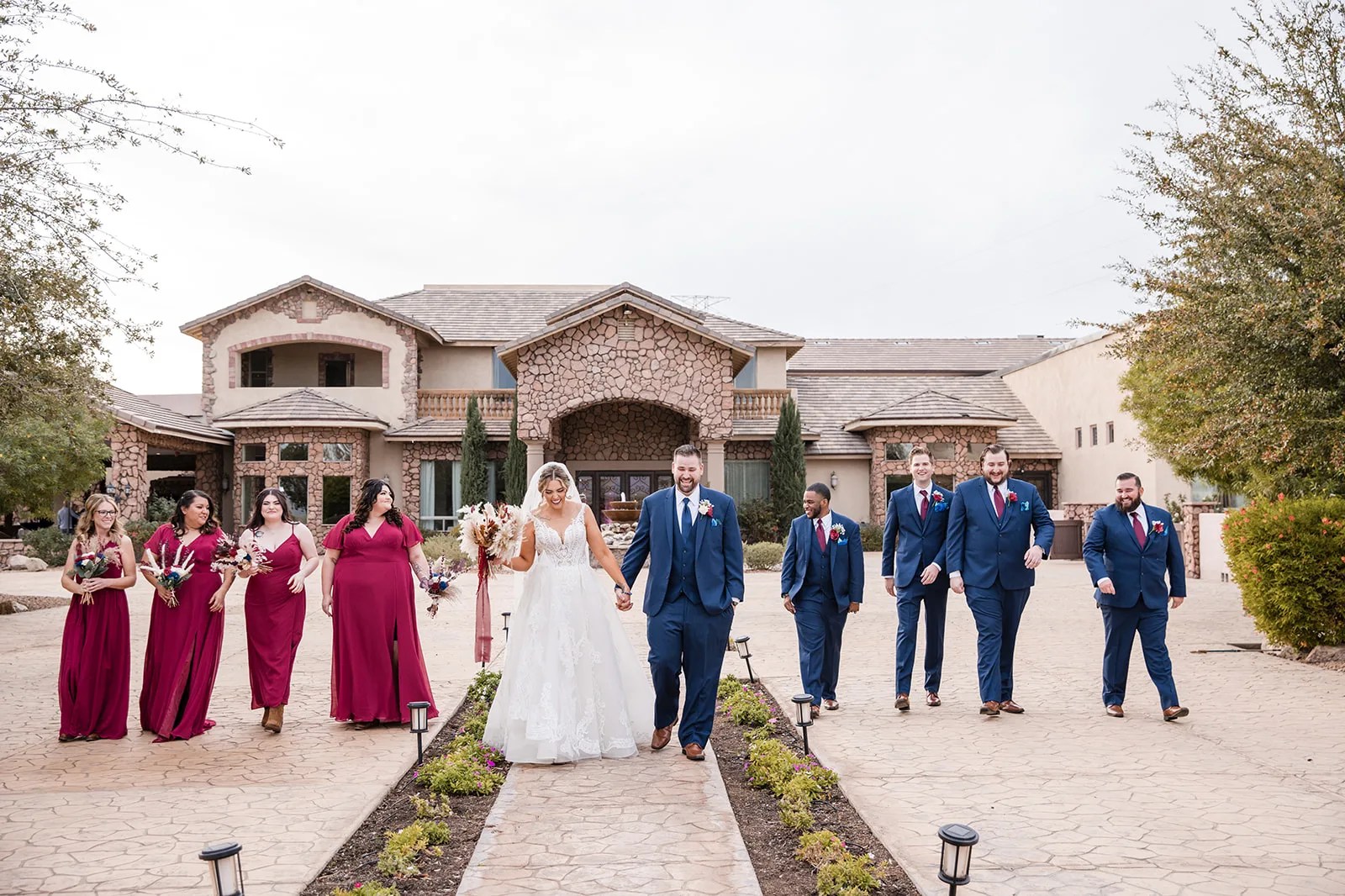 Villa and private ceremony yard at Superstition Manor in Mesa, Arizona at Superstition Manor, Mesa, AZ