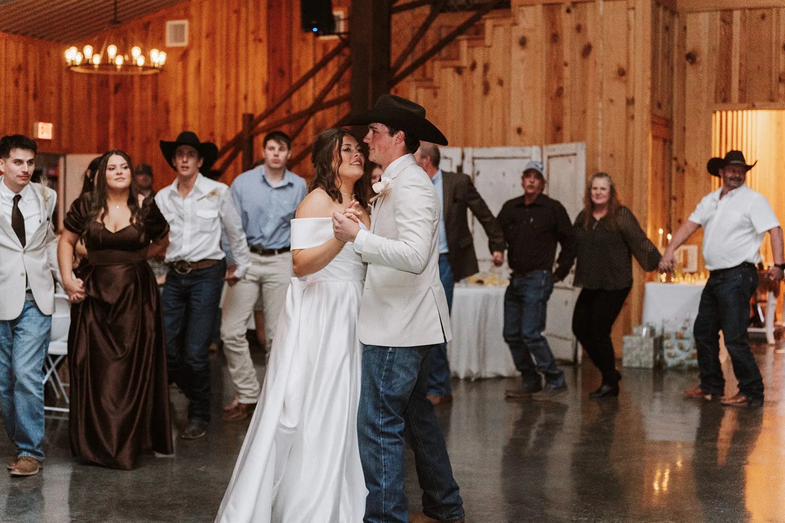 First dance at The County Line in Abbott, TX