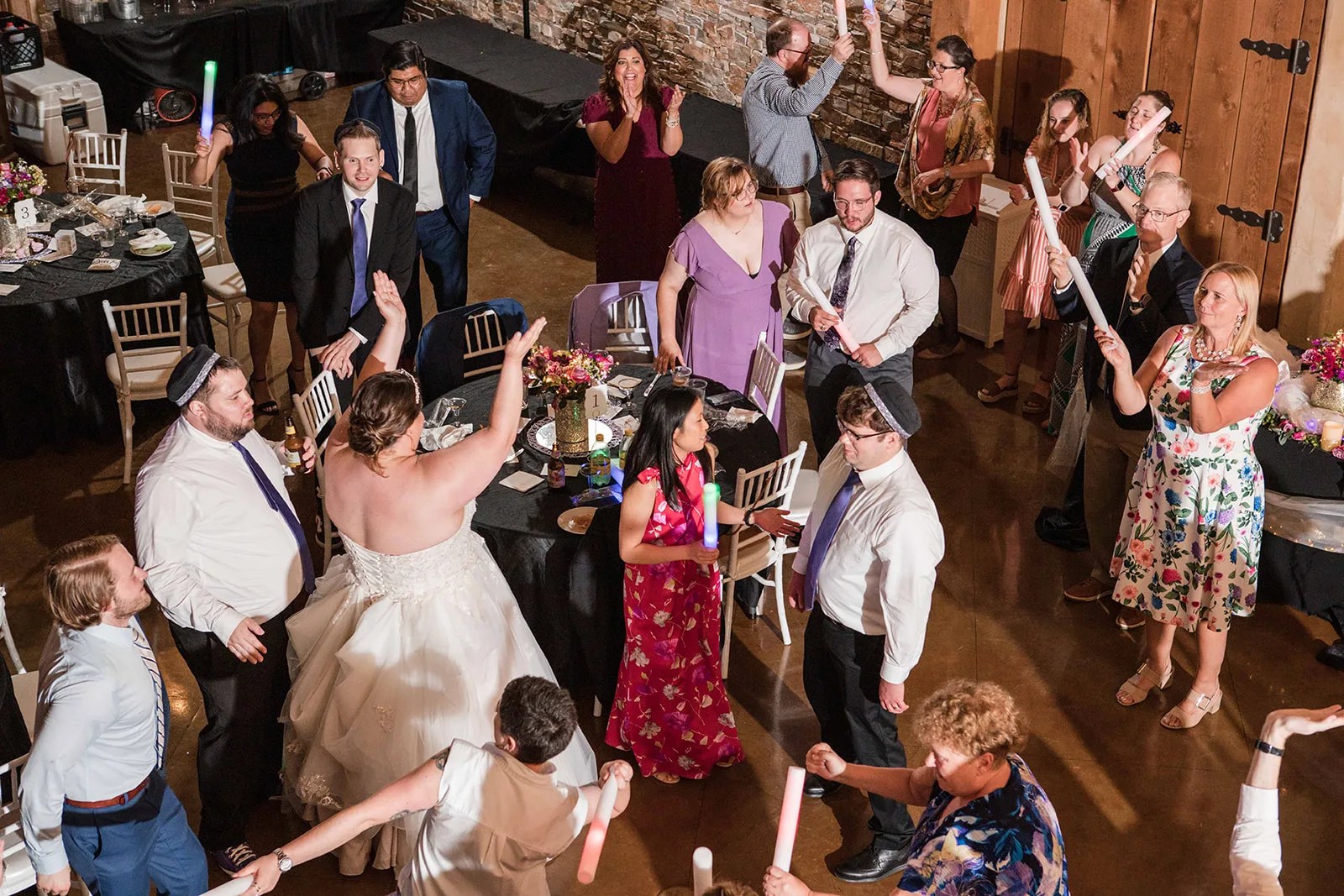 Dancing in the Veranda Room at Tuscan Hall, Austin, TX