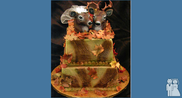 Redneck wedding cake