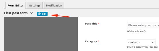 Creating Post Forms Wedevs - Retina Light Images for Desktop