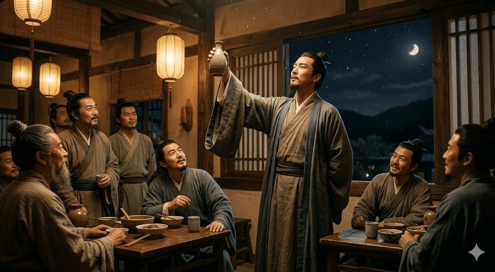 Li Bai’s “将进酒 Qiāng Jìn Jiǔ” (Invitation to Wine – YOLO)