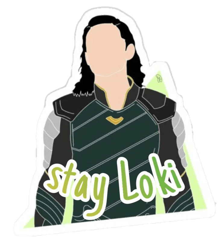 "Stay Loki" Vinyl Sticker