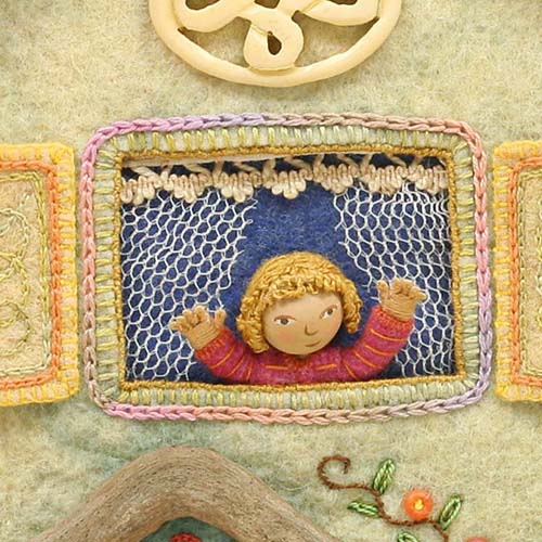 detail from "The cock crows in the morning"