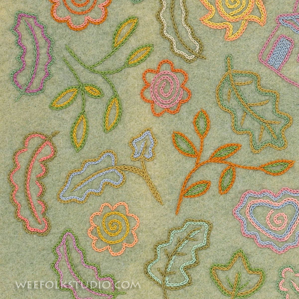 detail from endpapers