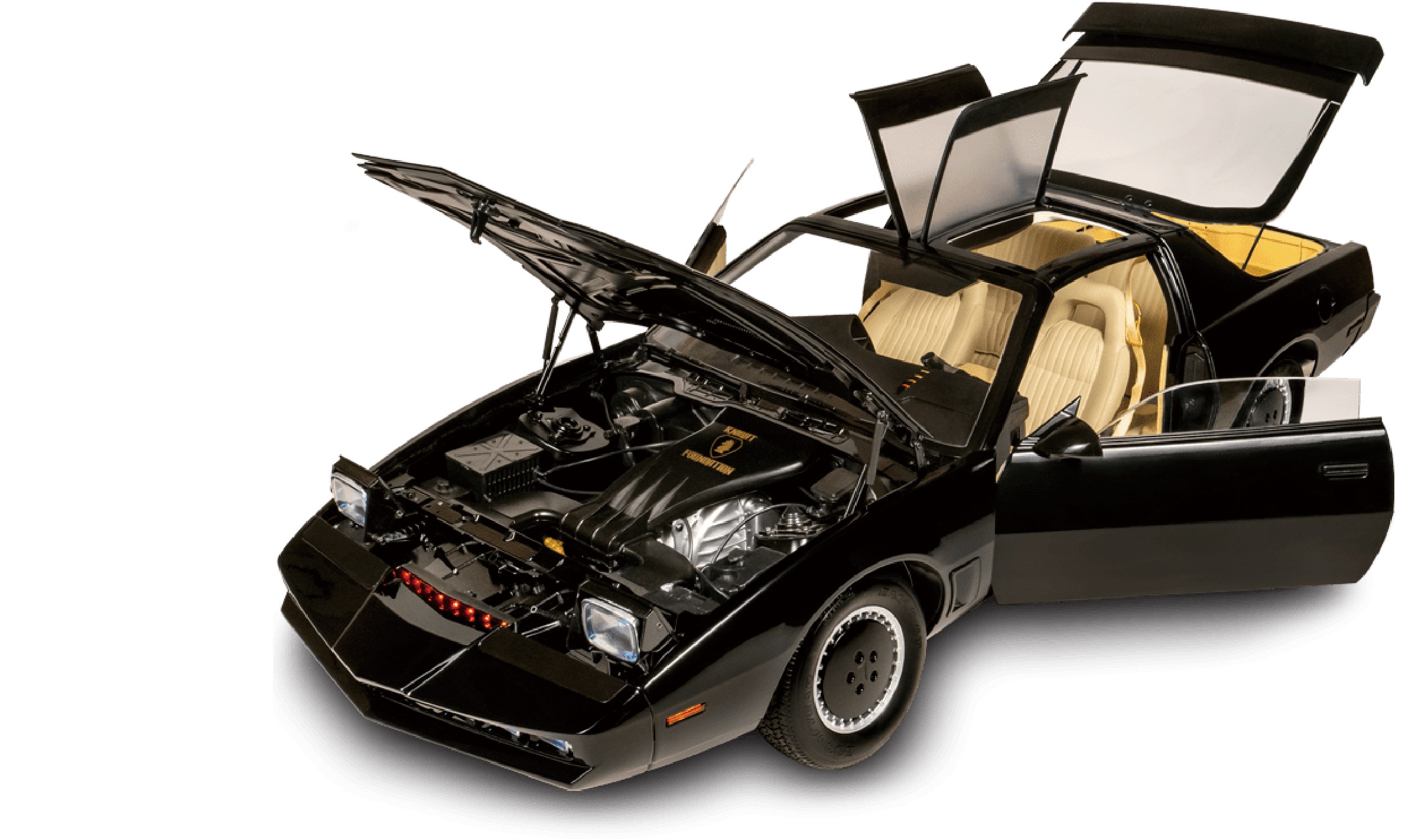 伝説の電子頭脳搭載車“ナイト2000”が作れる！週刊「ナイトライダー