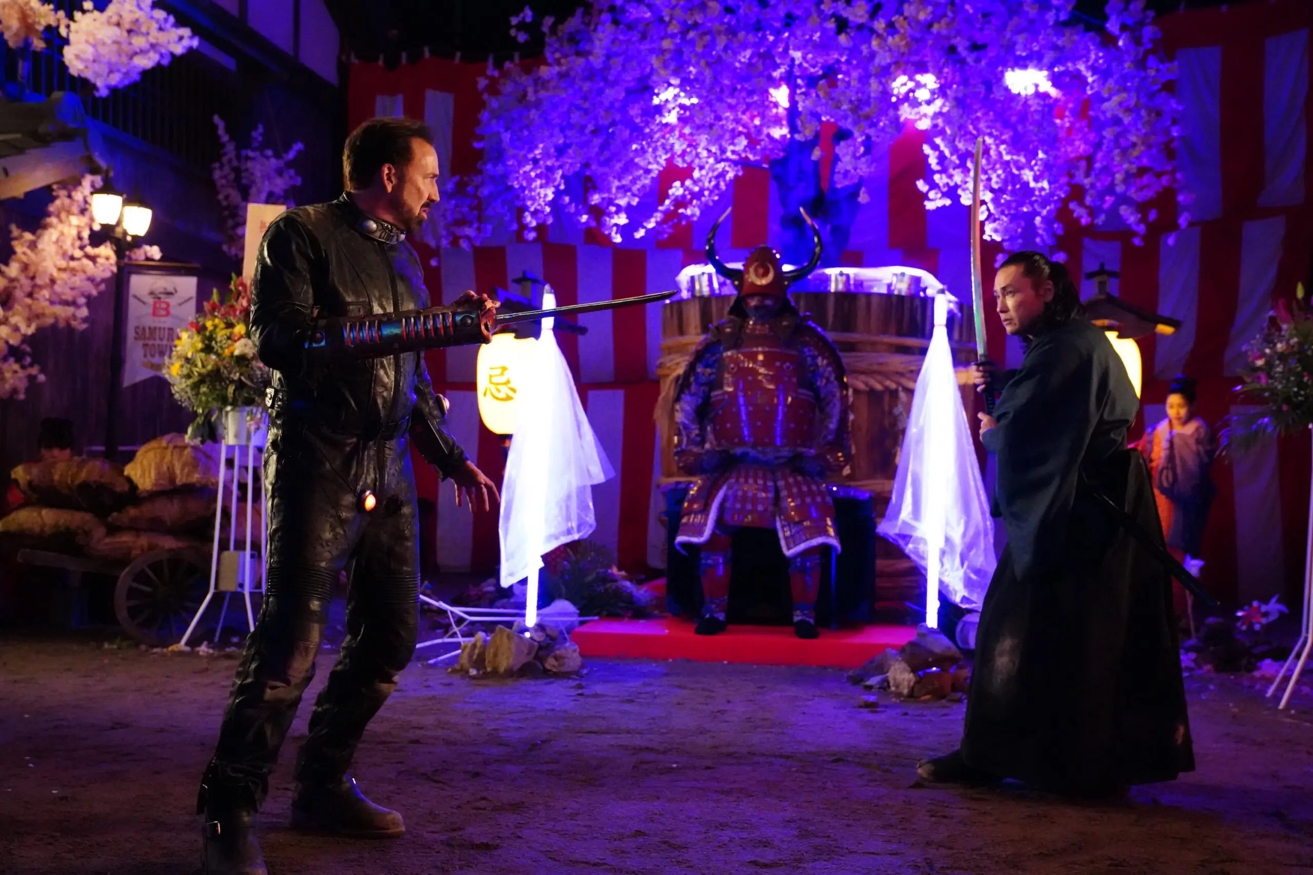 片腕が日本刀となったニコラス・ケイジがTAK∴と世紀の対決を繰り広げる『プリズナーズ・オブ・ゴーストランド』本編映像解禁