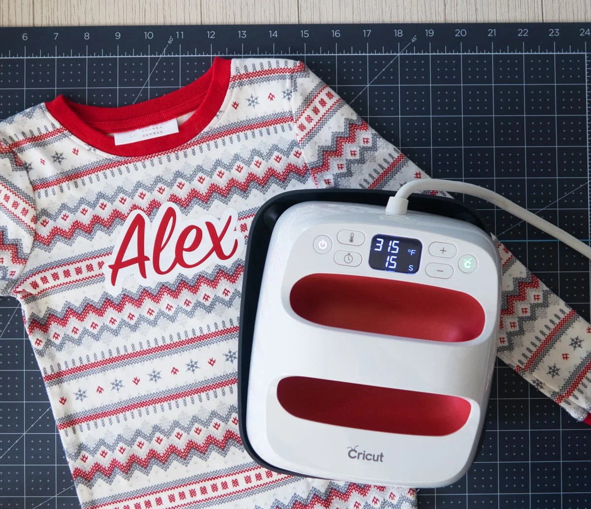 A personalized christmas eve box with custom pajamas and slippers, . How To Personalize Your Pajamas With Cricut Weekend Craft