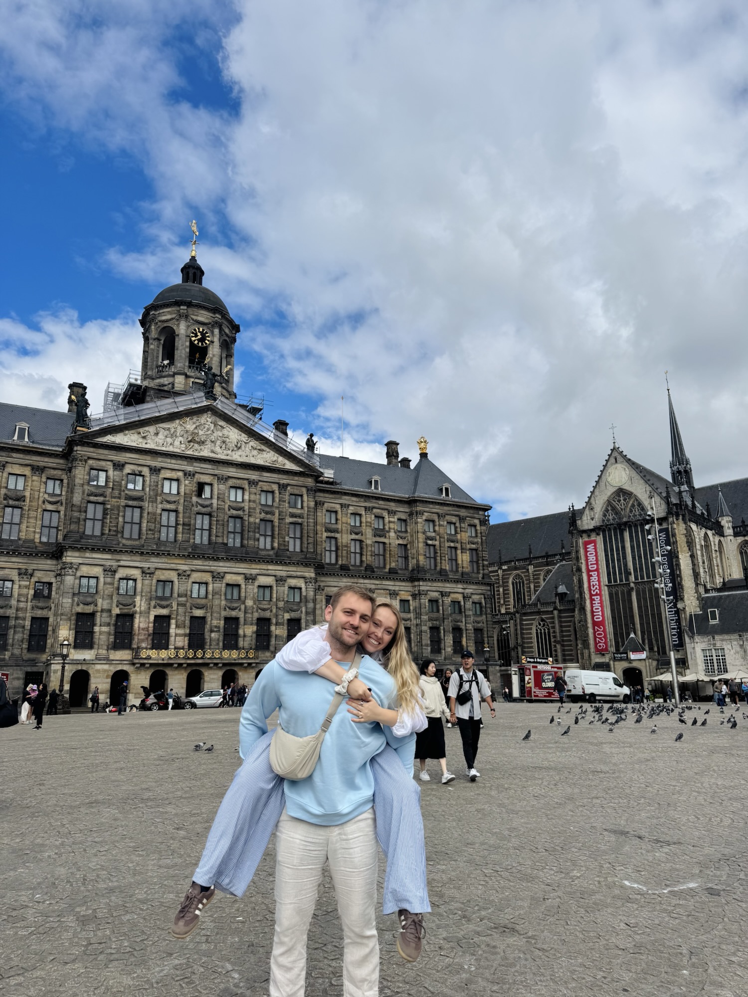 Dam Square in Amsterdam