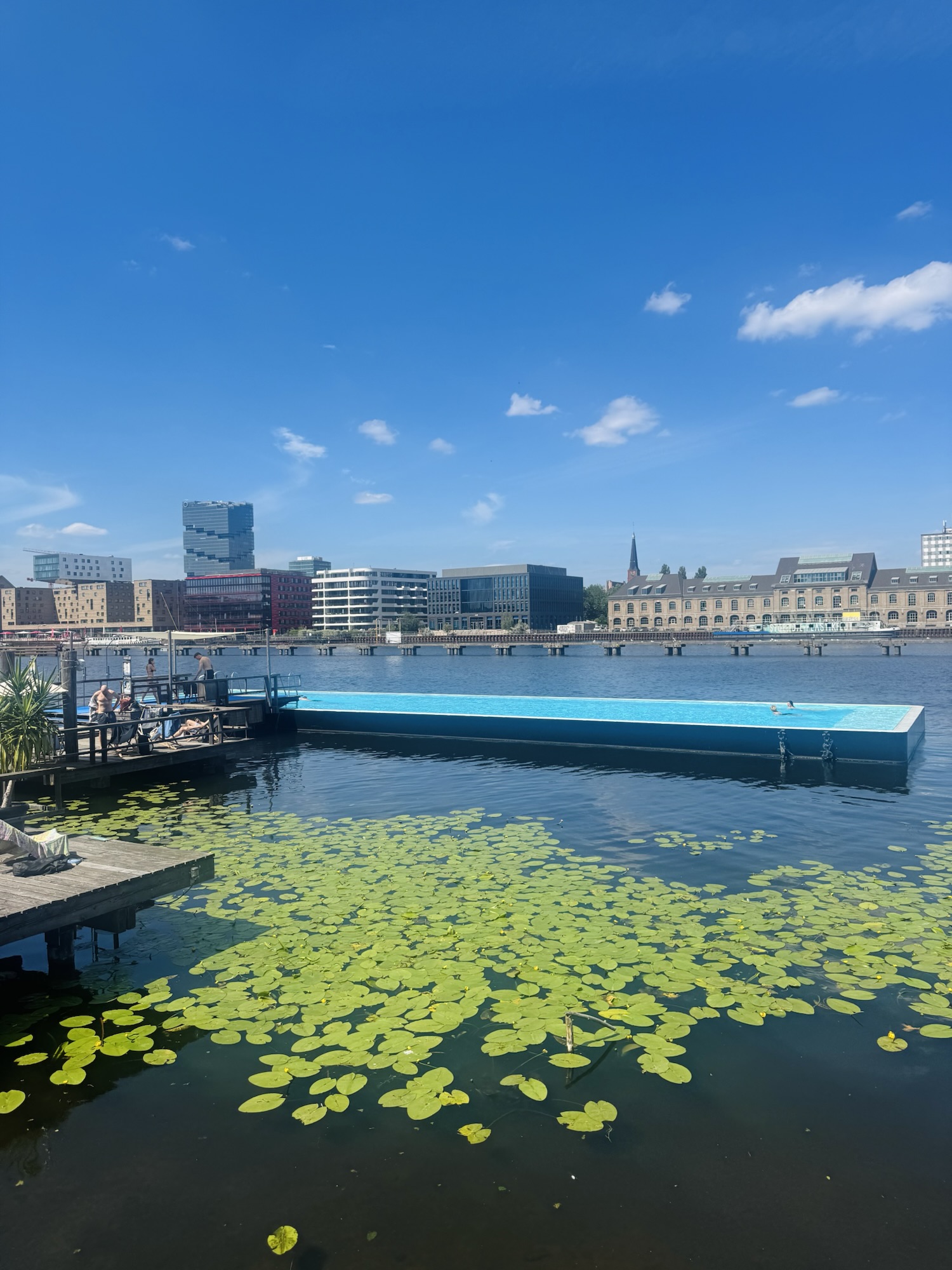 Badeschiff in Berlin Germany