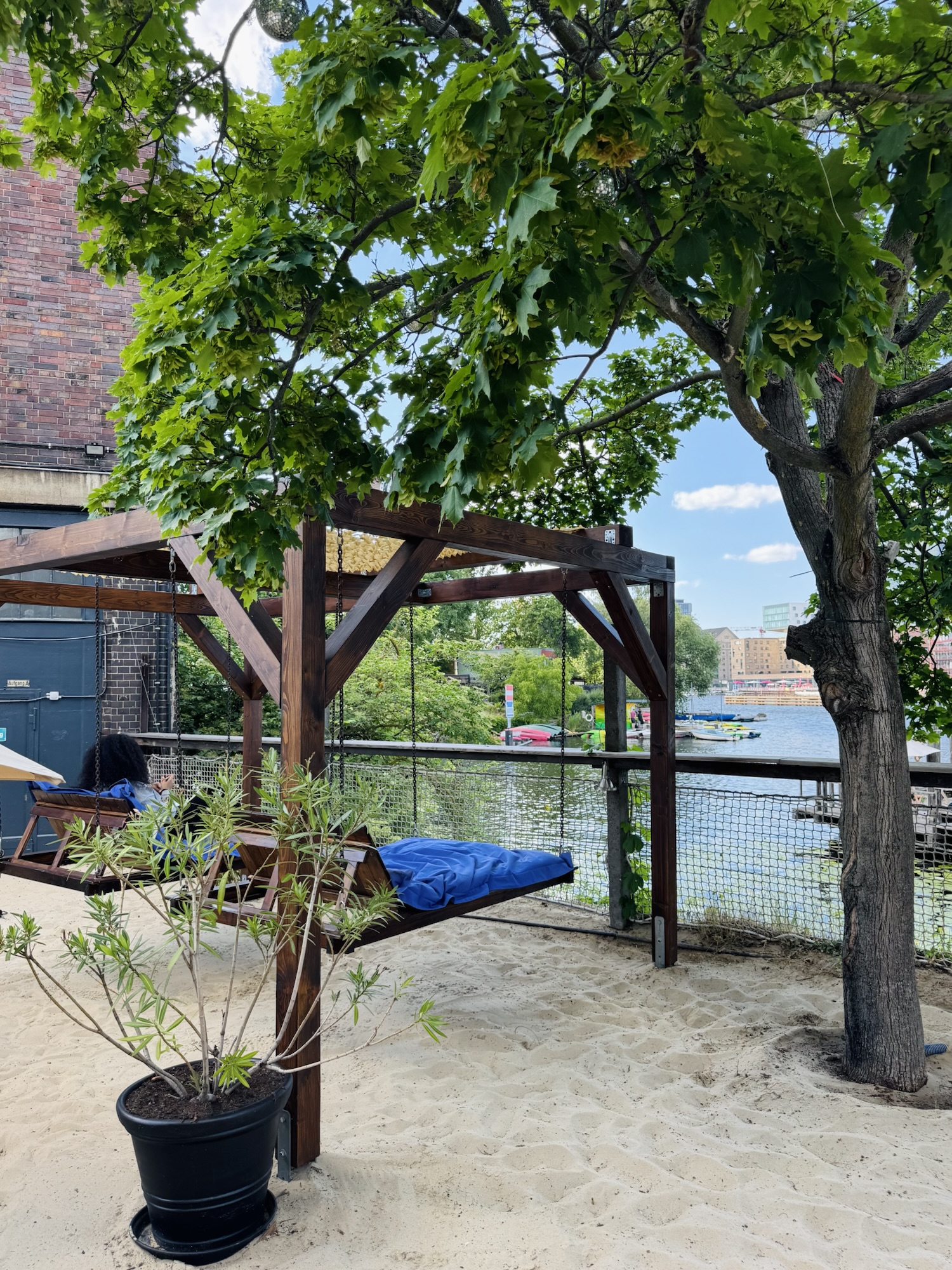 Badeschiff in Berlin Germany