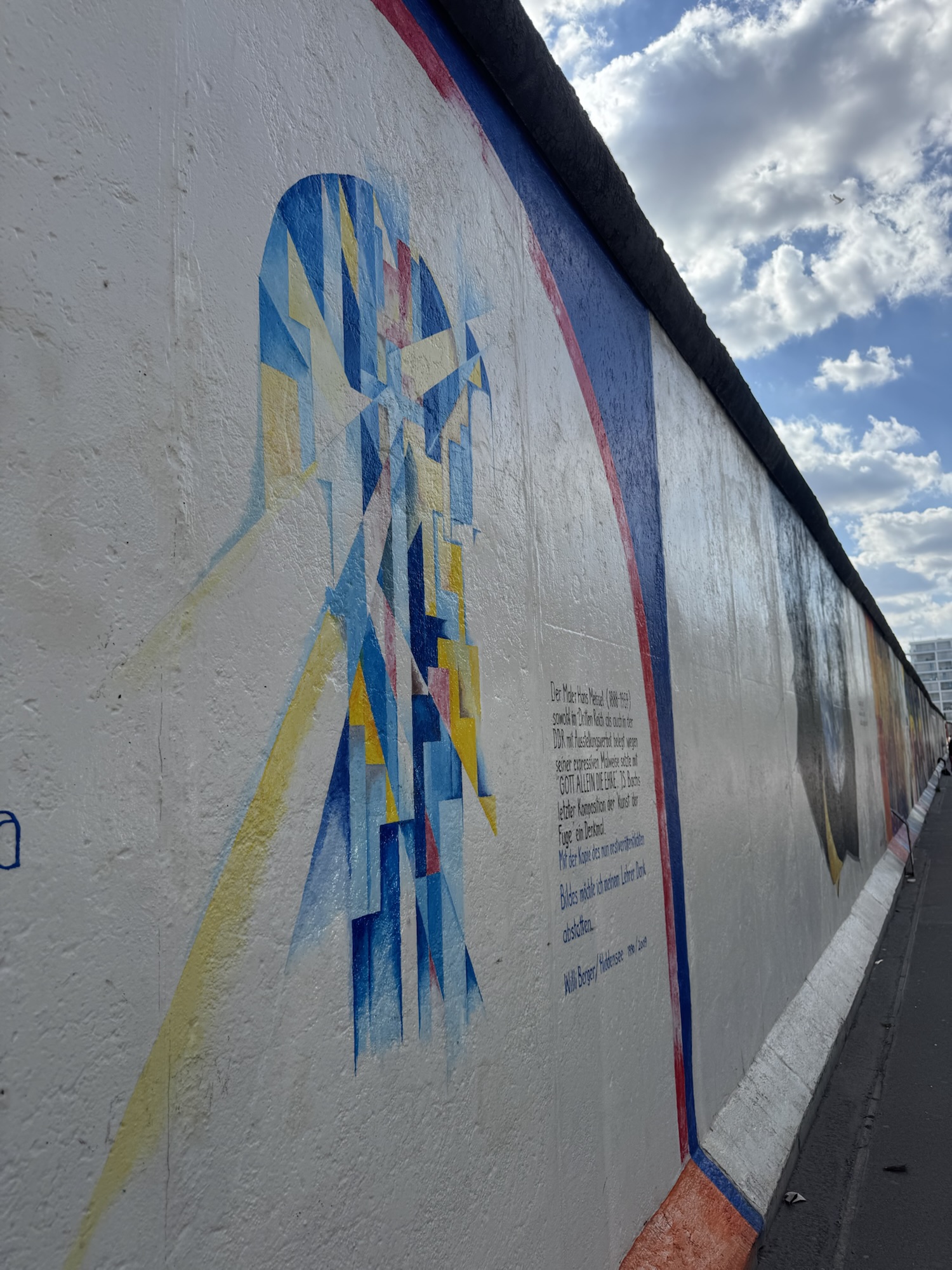 East Side Gallery in Berlin Germany