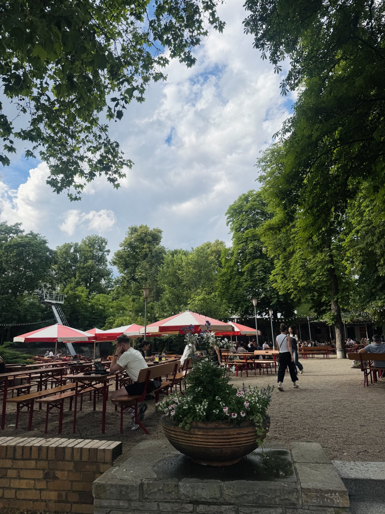 Prater Garten in Berlin Germany