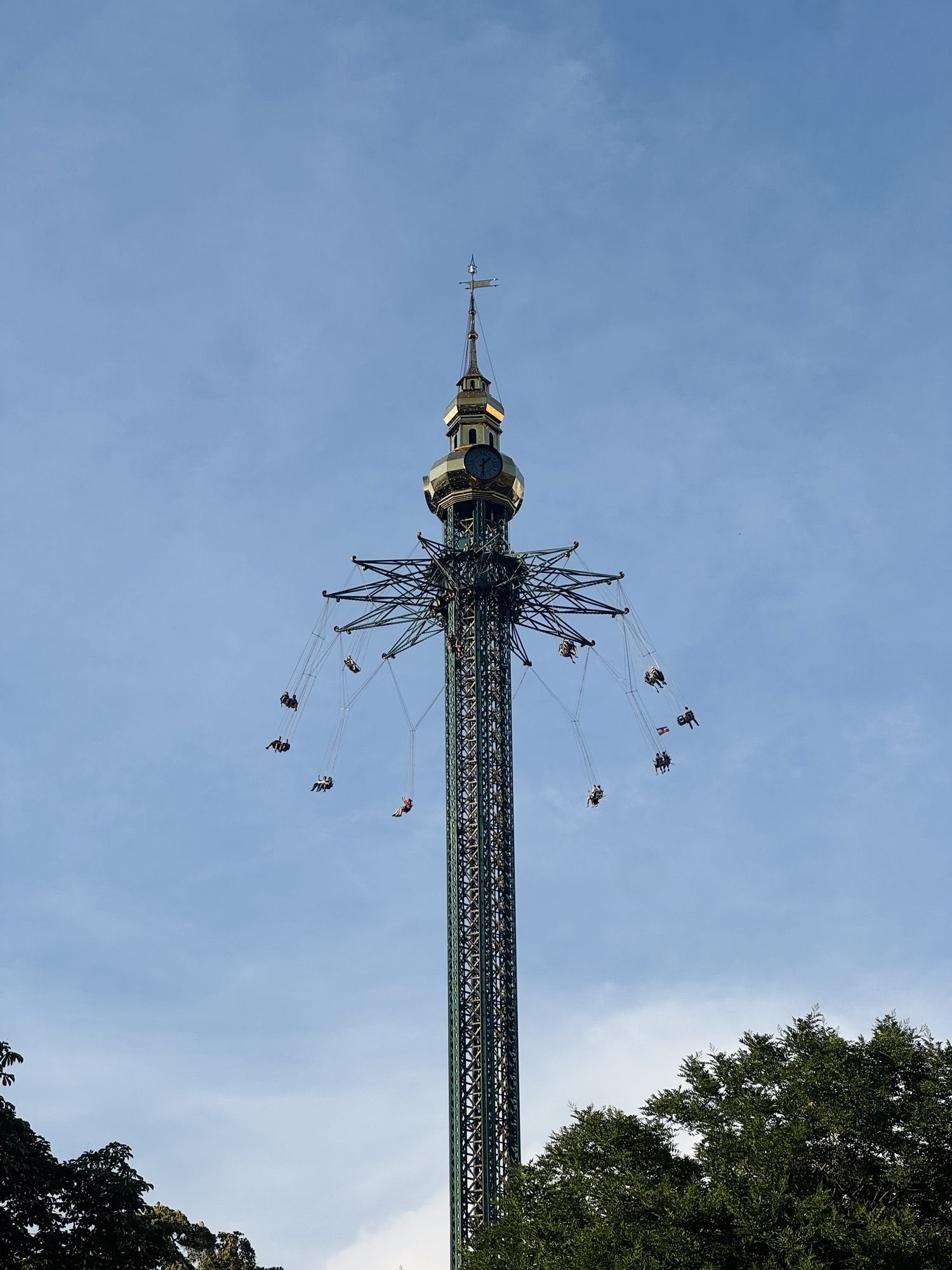 Prater Park ride in Vienna Austria