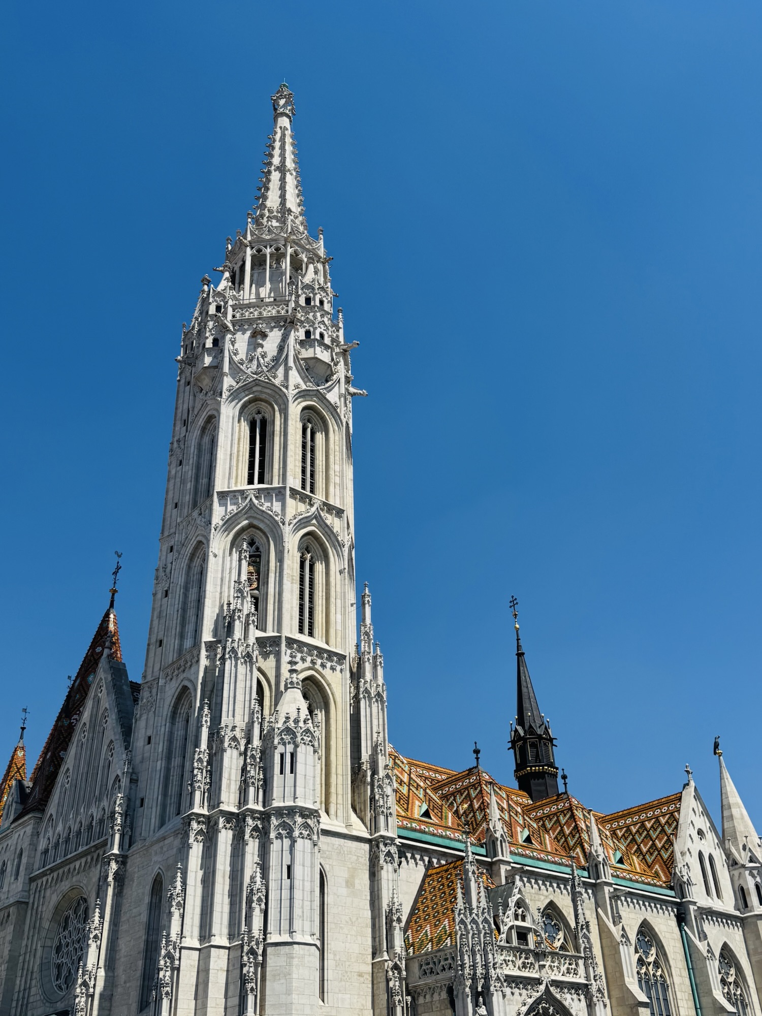 Blue skies over Matthias Church