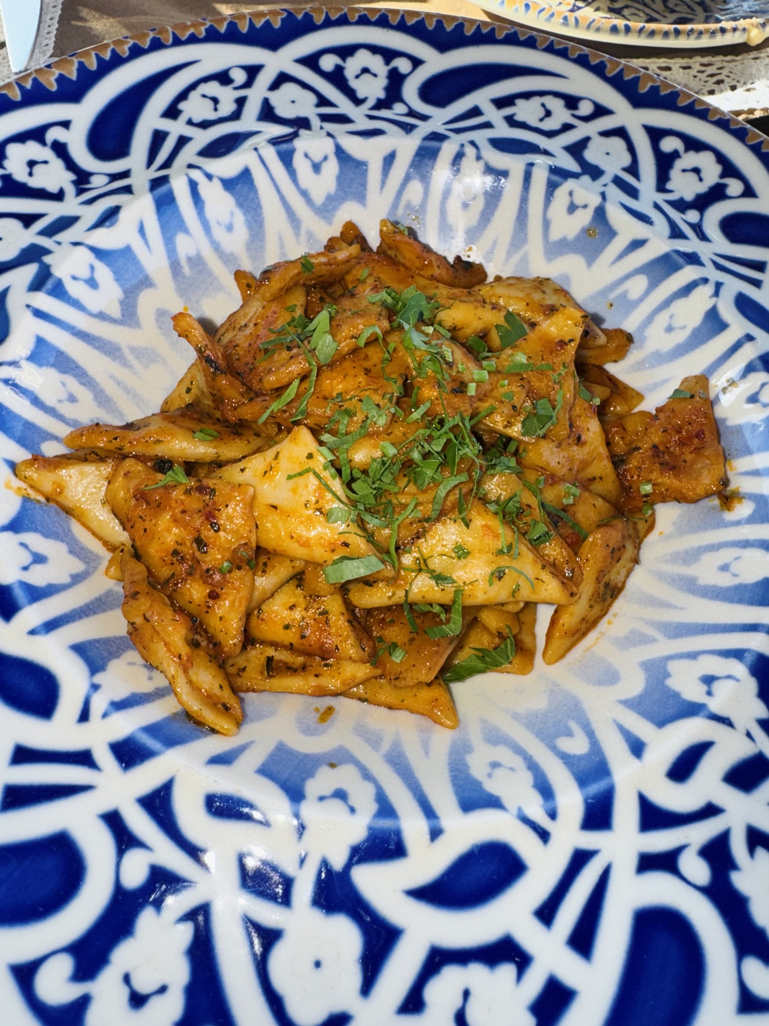 Ravioli from Seten Restaurant